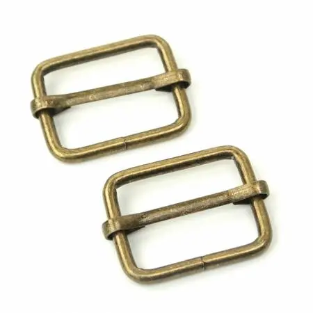 1" Antique Slider Buckles (Pair) | Sallie Tomato 1