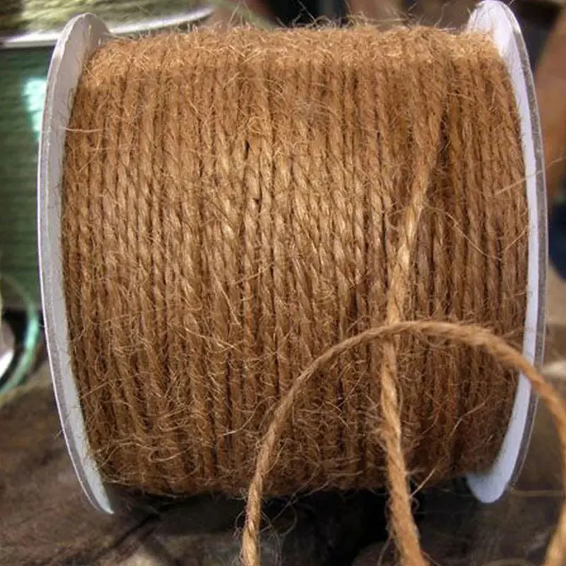 100-Yard Burlap Jute Twine Roll – Natural Rope For Crafts 1