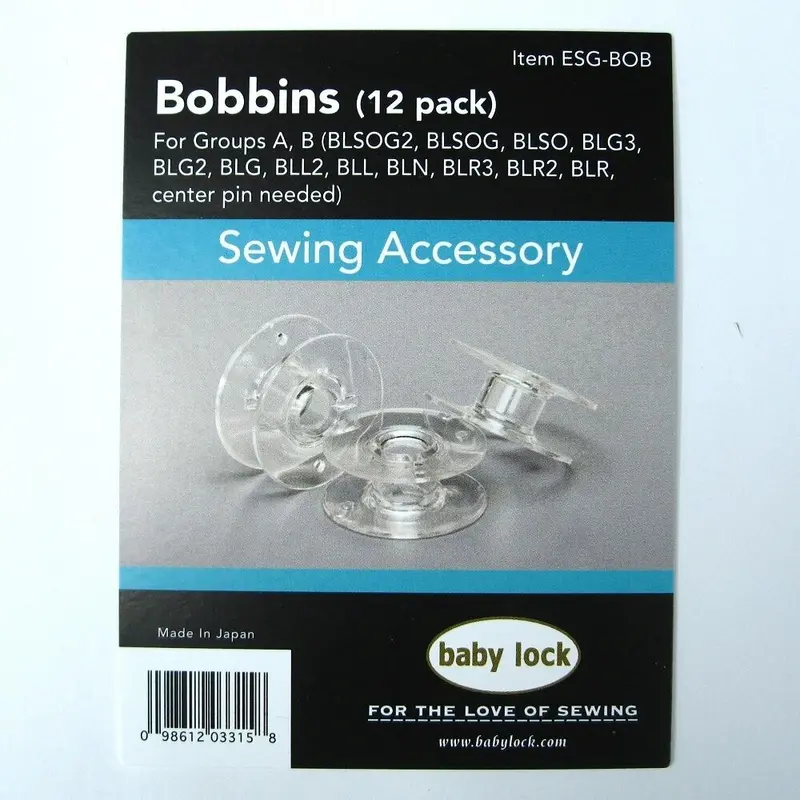 12-Pack Universal Sewing Machine Bobbins Compatible With Blsog2, Blsog, Blso, Blg3, Blg2, Blg, Bll2, Bll, Bln, And Blr3 Models 1