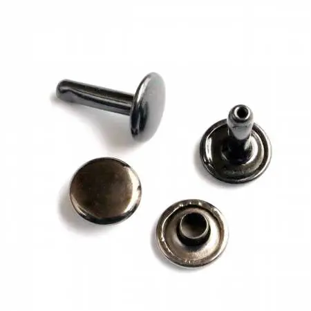24-Piece Gunmetal Rivet Set – 13Mm Heavy-Duty Fasteners By Sallie Tomato 1