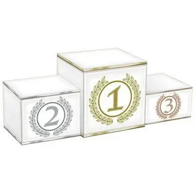 3D Olympic Podium Table Centerpiece – 1 Piece 1