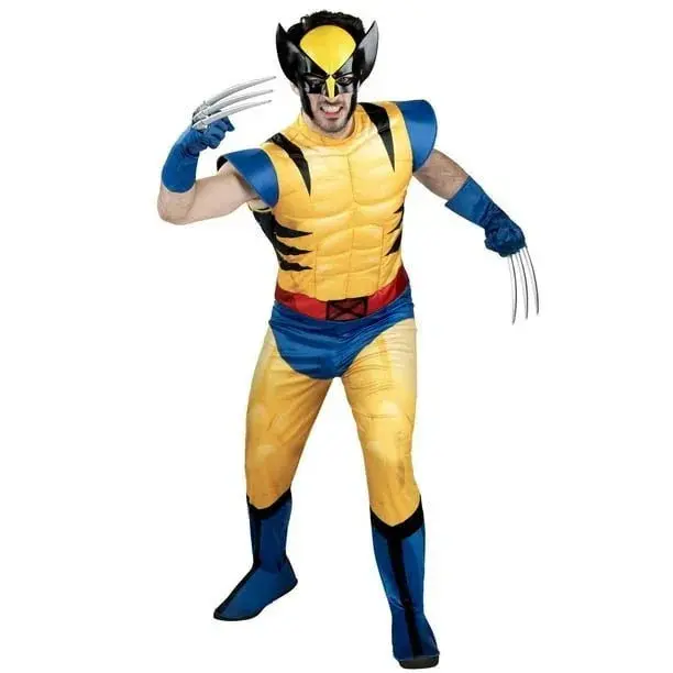 Adult Wolverine Costume – Marvel X-Men Themed Outfit 1