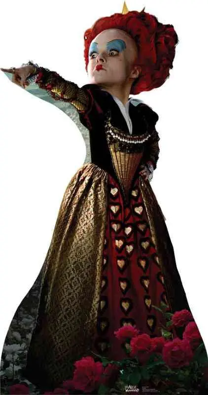 Alice In Wonderland Red Queen Life-Size Cutout – Premium Cardboard Standup (10–14 Days) 1