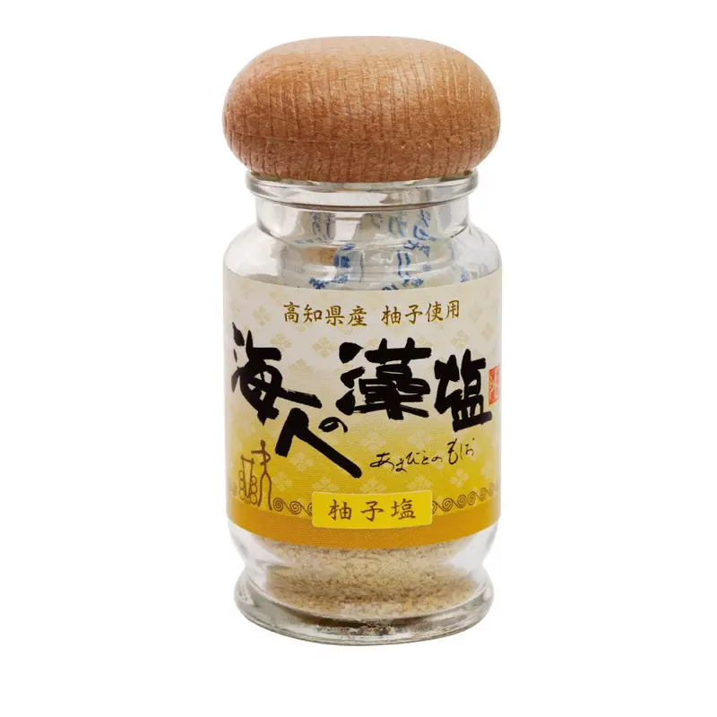 Amabito No Moshio Yuzu Seaweed Salt – Gourmet Citrus Seasoning By Kamagari Bussan 1