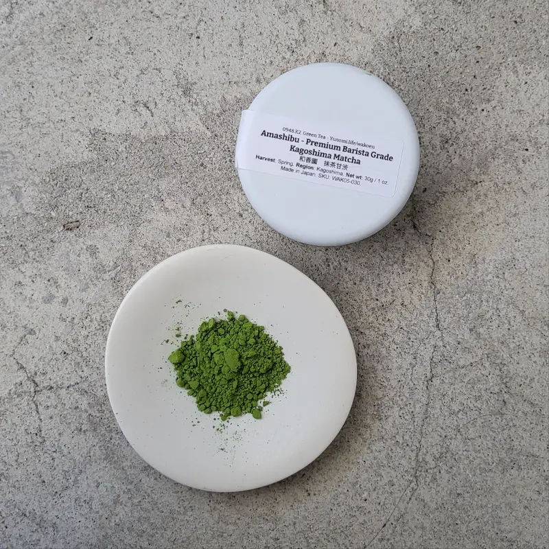 Amashibu Kagoshima Matcha – Barista-Grade, Vibrant Flavor & High Solubility 1