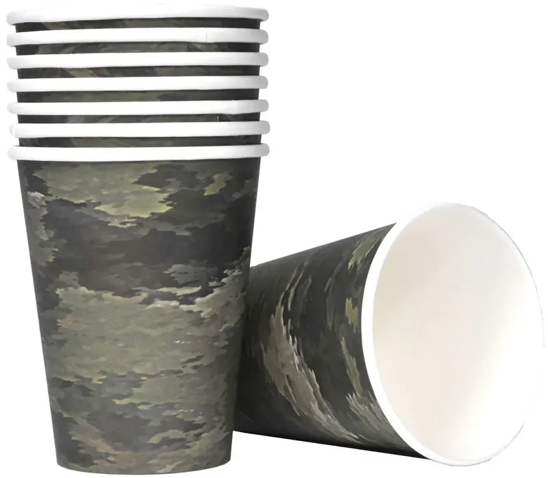 American Heroes Disposable Cups – 12 Oz, Set Of 8 1