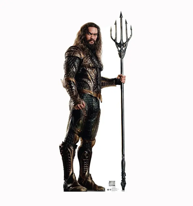 Aquaman Justice League Lifesize Cardboard Standup – Made To Order (10–14 Day Processing) 1