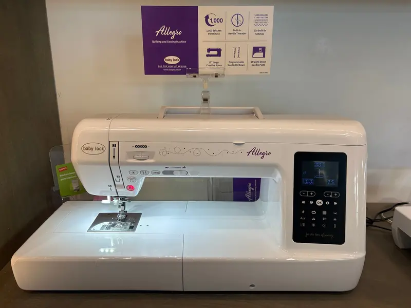 Baby Lock Allegro Versatile Sewing And Quilting Machine With Stitch Creator 1