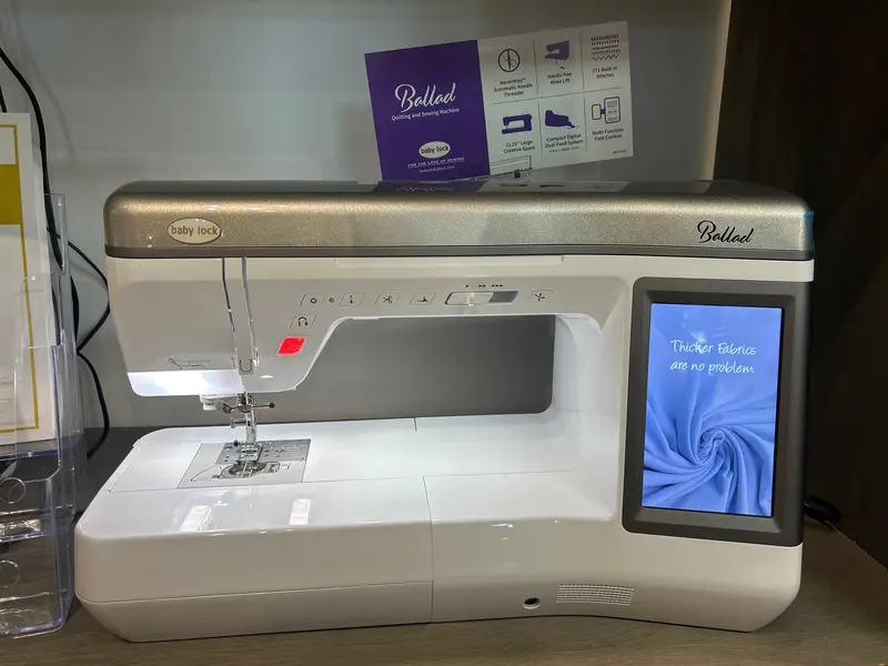 Baby Lock Ballad Precision Quilting And Sewing Machine 1