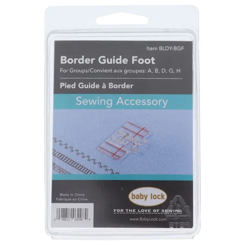 Baby Lock Border Guide Foot For Consistent Edge Stitching 1