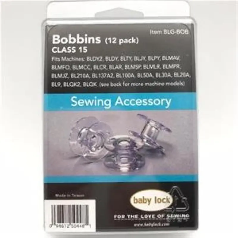 Baby Lock Class 15 Bobbins – 12-Pack Blg-Bob 1