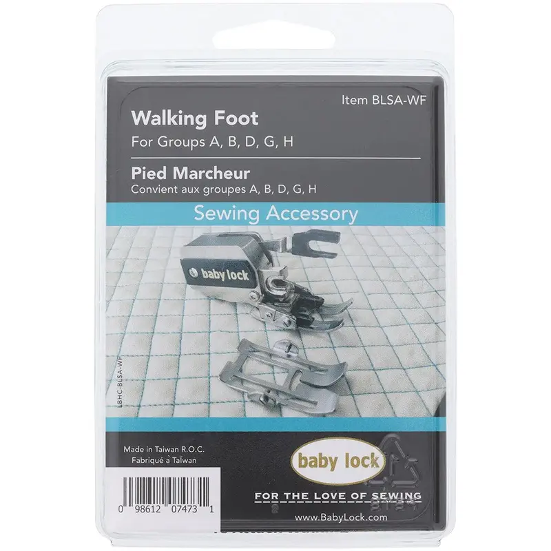 Baby Lock Dynamic Walking Foot For Even Feed On Thick Layers 1