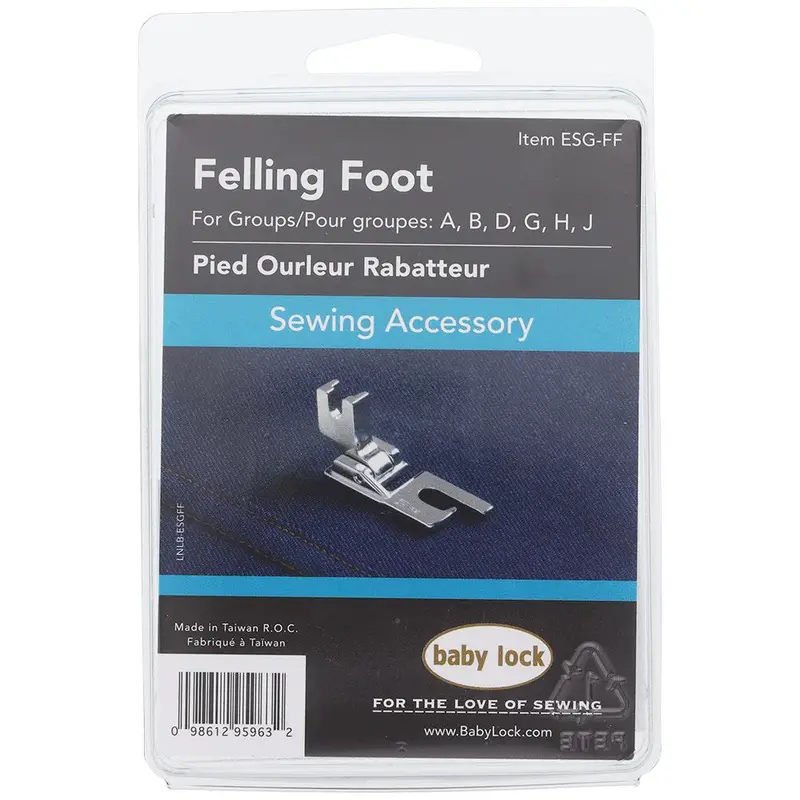 Baby Lock Felling Foot For Clean Edge Finishes – Model Esg-Ff 1