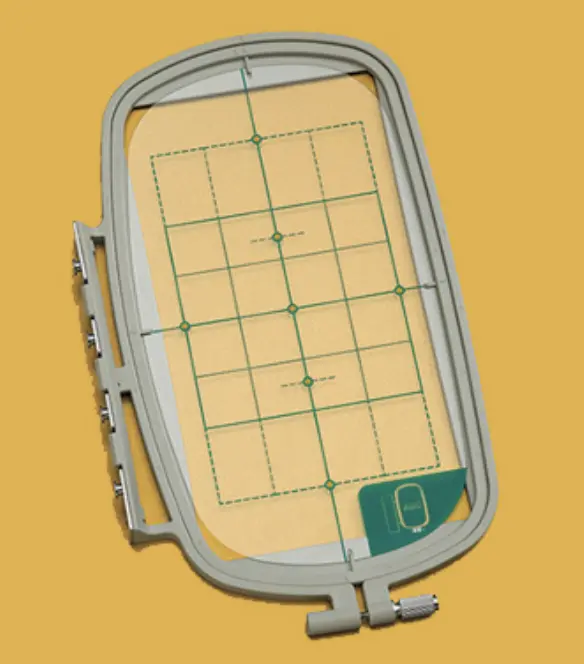 Baby Lock Multi-Position Embroidery Frame With Grid: 4" X 6.7" Ef71 1