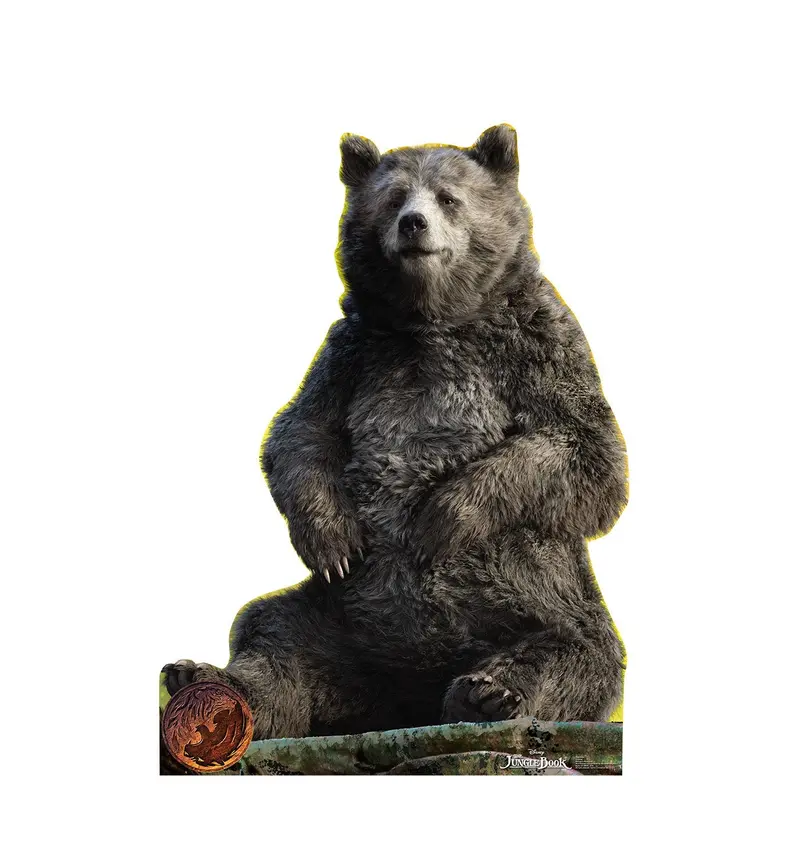 Baloo Life-Size Standup From The Jungle Book – Premium Cardboard Cutout, Handmade & Shipped In 10–14 Days 1