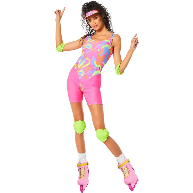 Barbie Roller Blade Adult Costume – Bold Skater Style 1