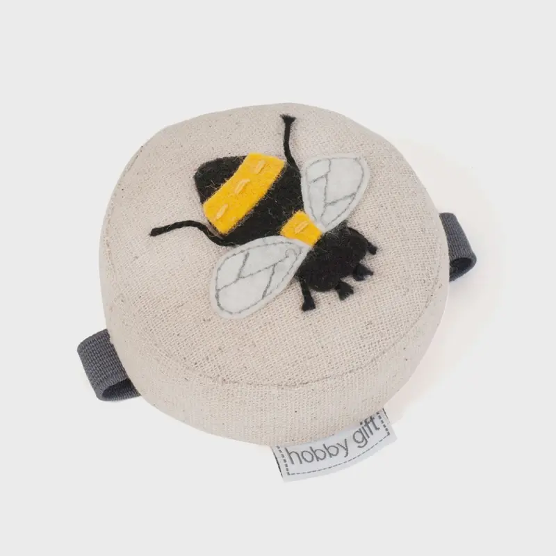 Bee-Shaped Wrist Pincushion For Sewists 1