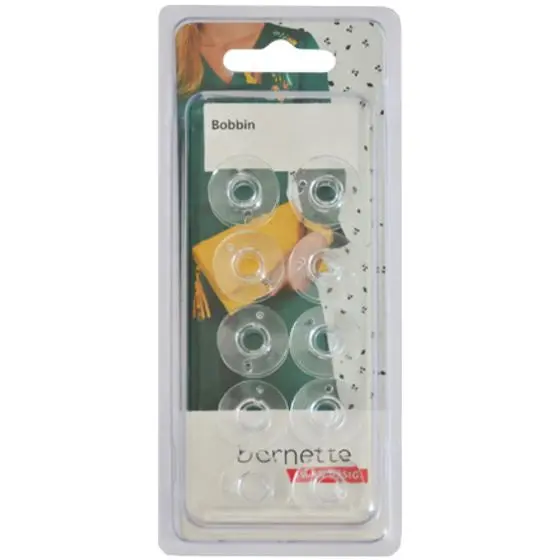 Bernette Bobbins – 10-Pack Standard Plastic Bobbins #502021.03.23 1