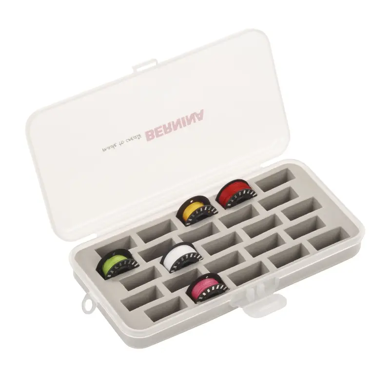 Bernina 25-Piece Prepacked Bobbin Set (Sizes 4, 5, 7) 1