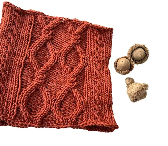 Binault Reversible Cowl Knitting Kit 1