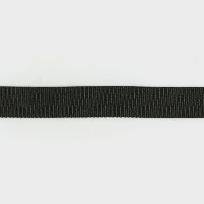 Black Polypro Webbing – 1" × 25 Yards, Abrasion-Resistant Flat Strap (#Ppw1-Blk) 1