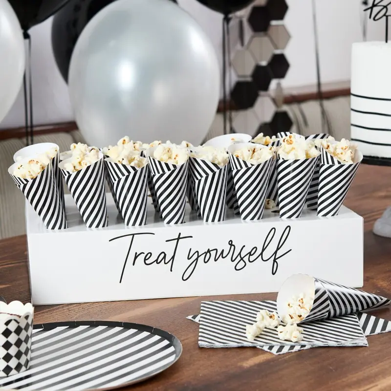 Black Treat Cone Stand – Holds Up To 45 Cones 1