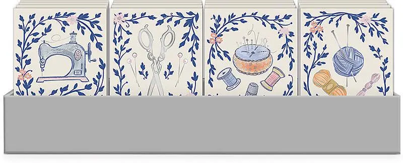 Botanical-Themed Pocket Notepad Display – Compact Layout (Model 80) 1