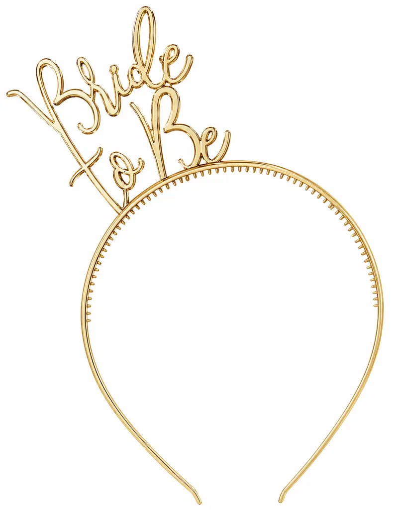 ‘Bride-To-Be’ Glitter Headband – Bachelorette Party Accessory 1
