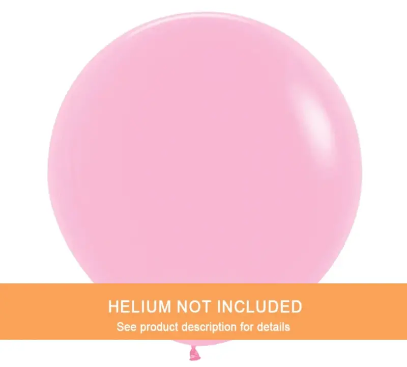 Bubble Gum Pink 36-Inch Latex Balloons – Playful Sempertex Pack (2 Count) 1