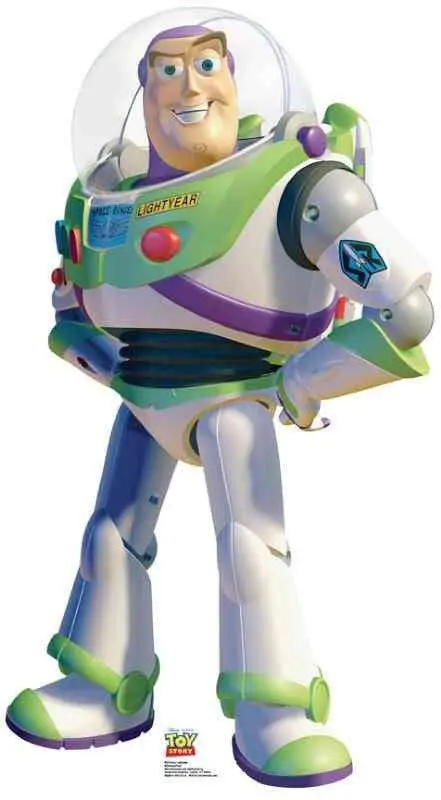 Buzz Lightyear Toy Story 3 Full-Size Cardboard Cutout – Premium Print, Ships In 10–14 Business Days 1