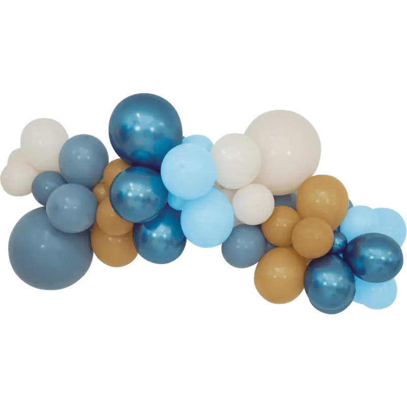 Charming Sky Blue Balloon Garland Kit – Complete Set 1
