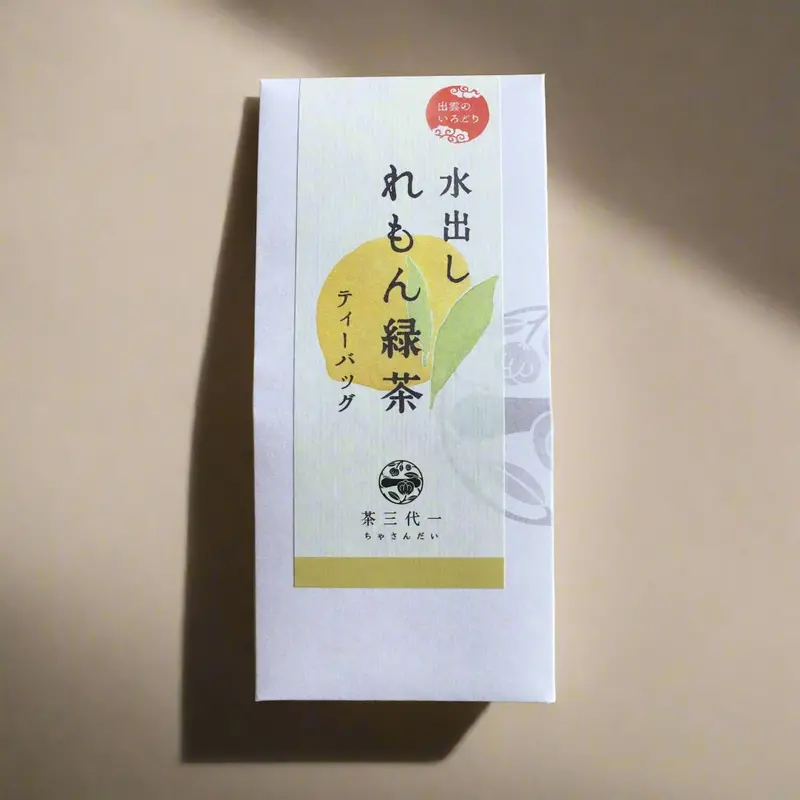 Chasandai Cold-Brew Lemon Green Tea Bags – Refreshing Iced Tea Blend 1