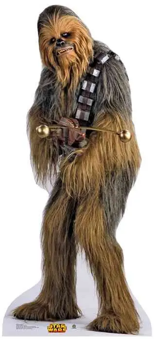 Chewbacca Full-Size Cardboard Cutout – Star Wars Edition, Made-To-Order, Ships In 10–14 Days 1