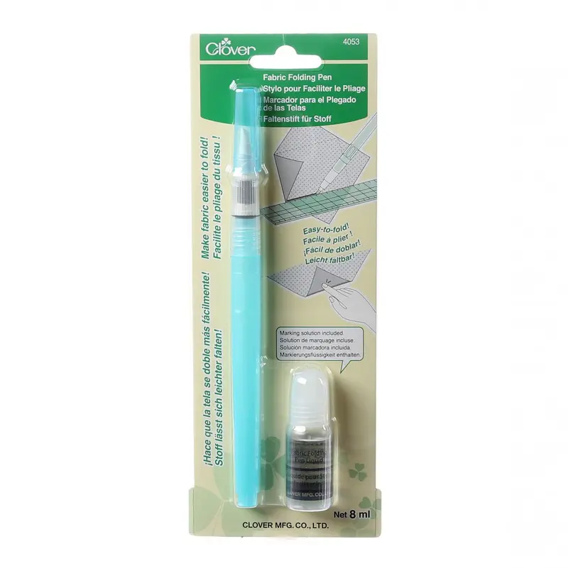 Clover Fabric Folding Pen For Precision Creasing (#4053Cv) 1