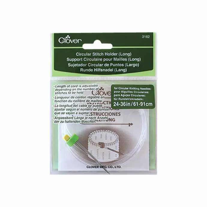 Clover Long Circular Stitch Holder 1