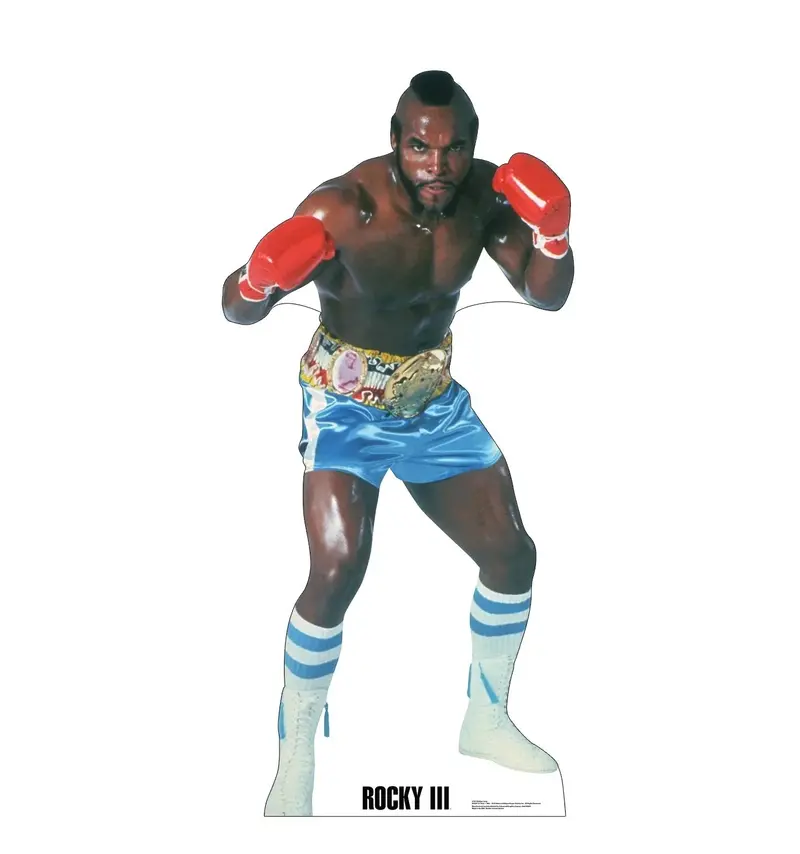 Clubber Lang (Rocky Iii) Lifesize Cardboard Standup – Made To Order (10–14 Day Processing) 1