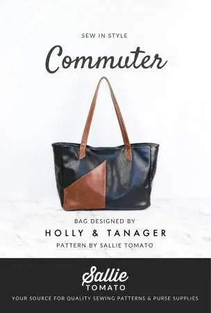 Commuter Work Tote Bag Sewing Pattern – Sallie Tomato 1