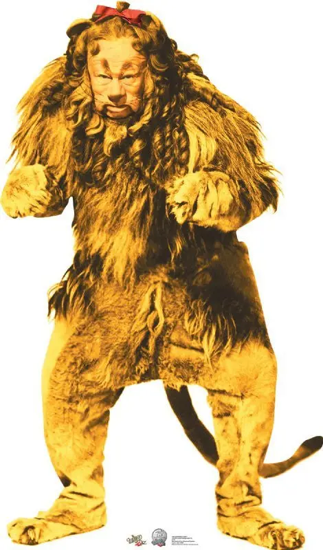 Cowardly Lion Life-Size Cutout – The Wizard Of Oz 75Th Anniversary Edition, 10–14 Day Production 1