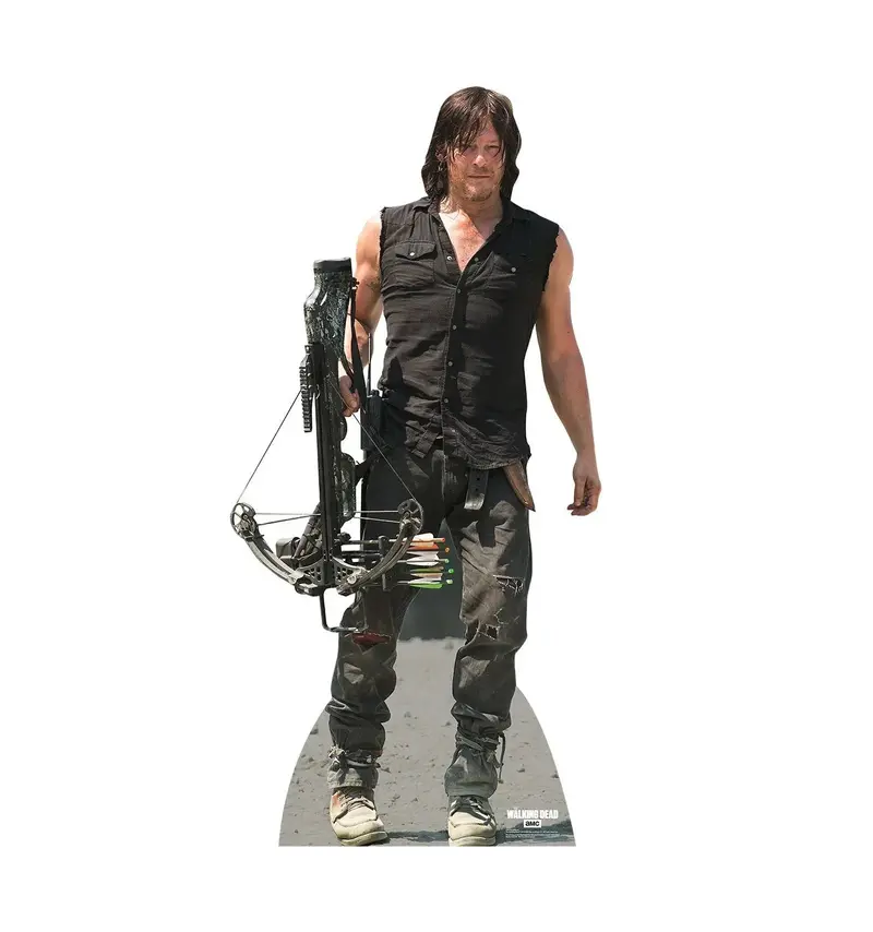 Daryl Dixon Crossbow Life-Size Standup – The Walking Dead Full-Size Cutout, Made To Order (10–14 Days) 1