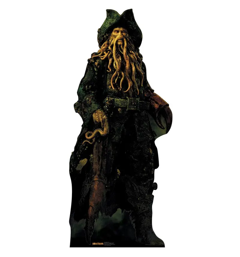 Davy Jones Full-Size Cardboard Standee – Hand-Assembled To Order, 10–14 Day Processing 1
