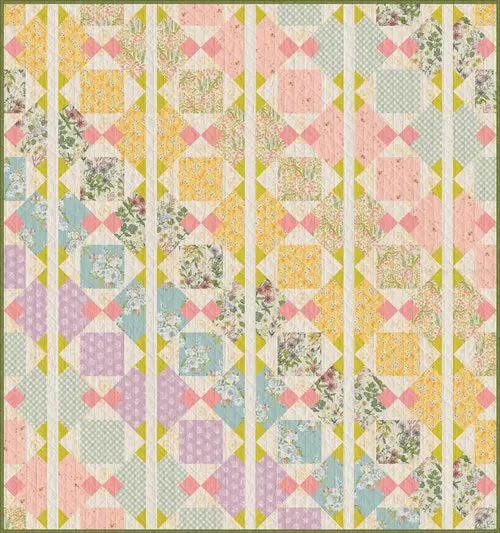Days In The Sun Quilt Pattern – Modern Summer-Inspired Design 1