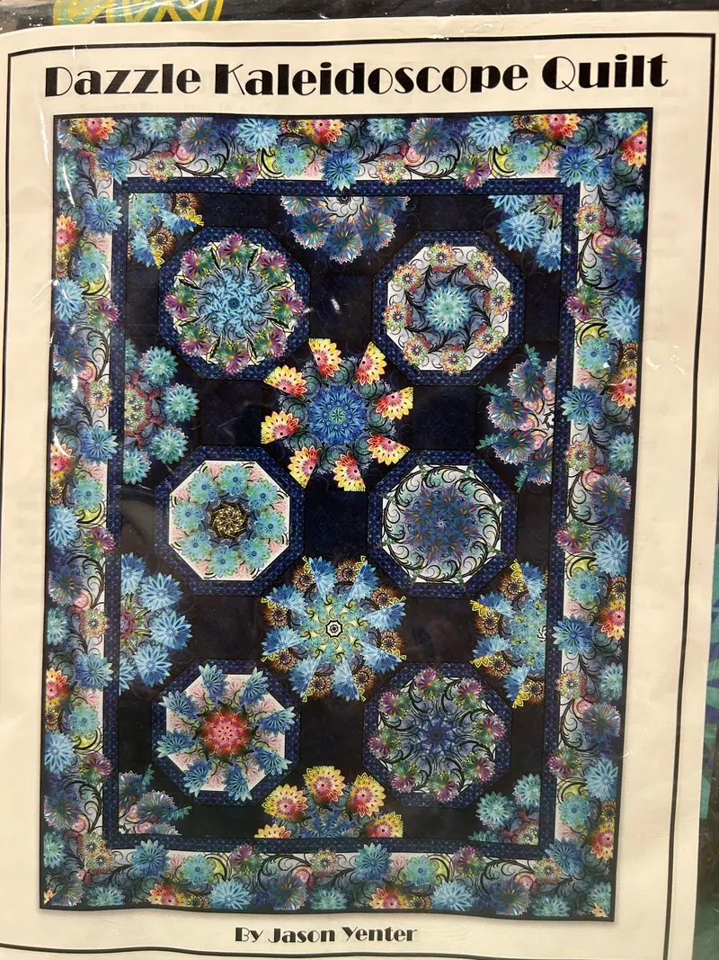 Dazzle Kaleidoscope Quilt Kit By Jason Yenter For Moda Fabrics 1