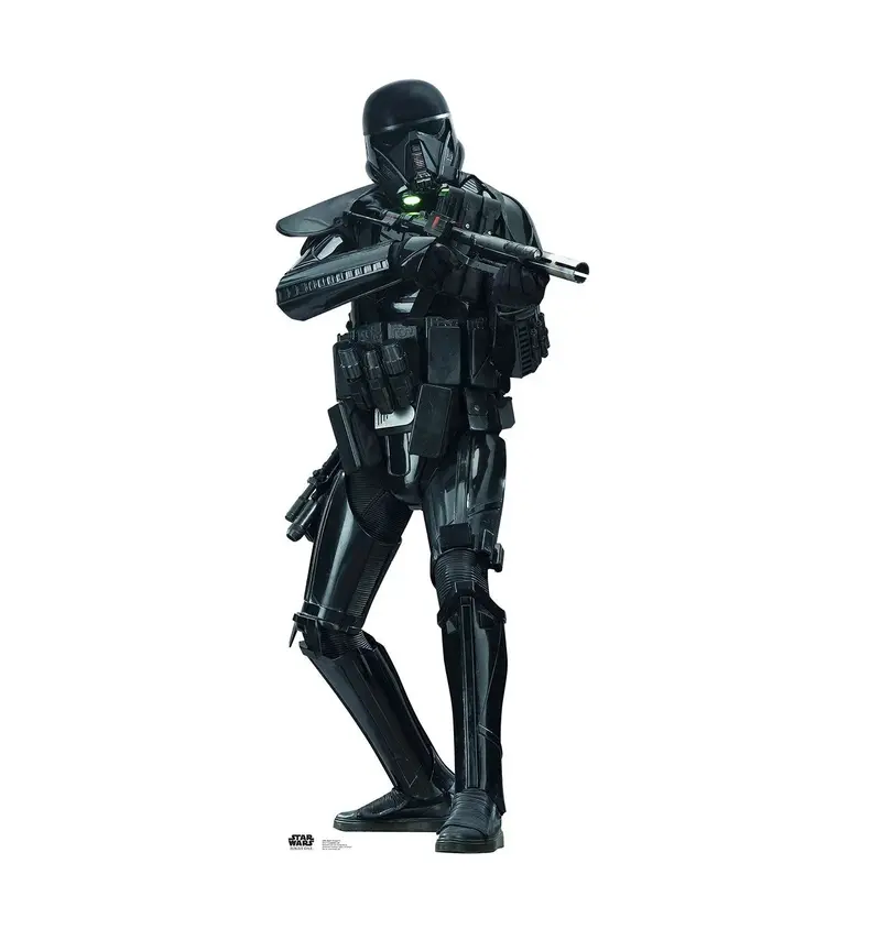 Death Trooper Life-Size Cardboard Standup – Elite Star Wars: Rogue One Unit Replica, Made To Order (10–14 Days) 1