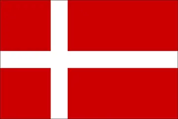 Denmark National Flag, 5 Feet By 3 Feet Dannebrog Banner 1