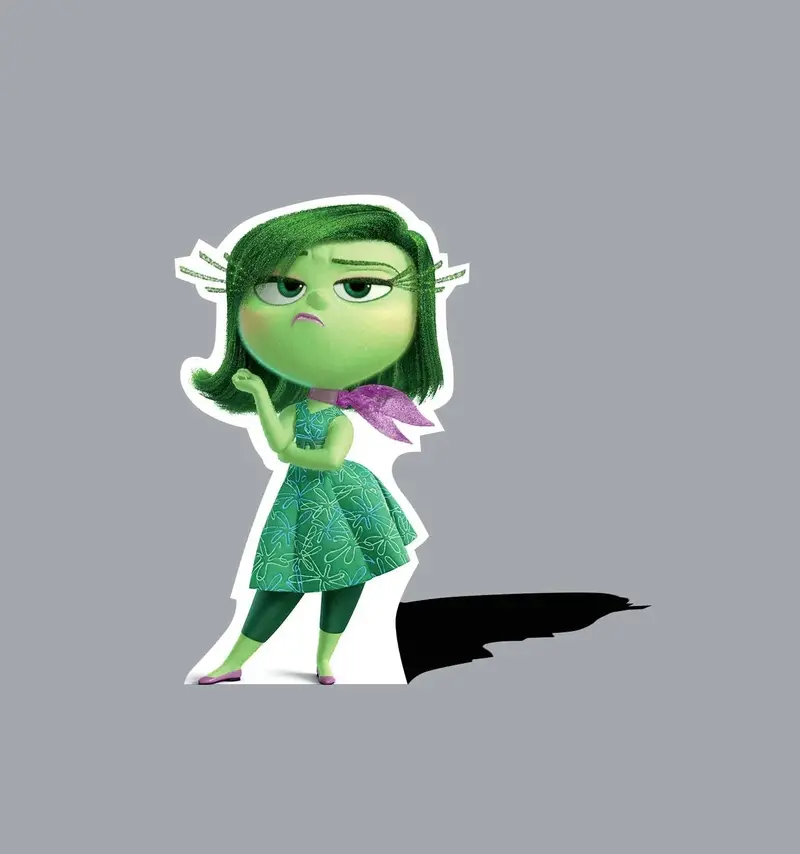 Disgust Life-Size Standup From Inside Out – High-Fidelity Cardboard Standup, Ships After 10–14 Days 1