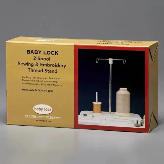 Dual-Spool Adjustable Sewing & Embroidery Thread Stand 1