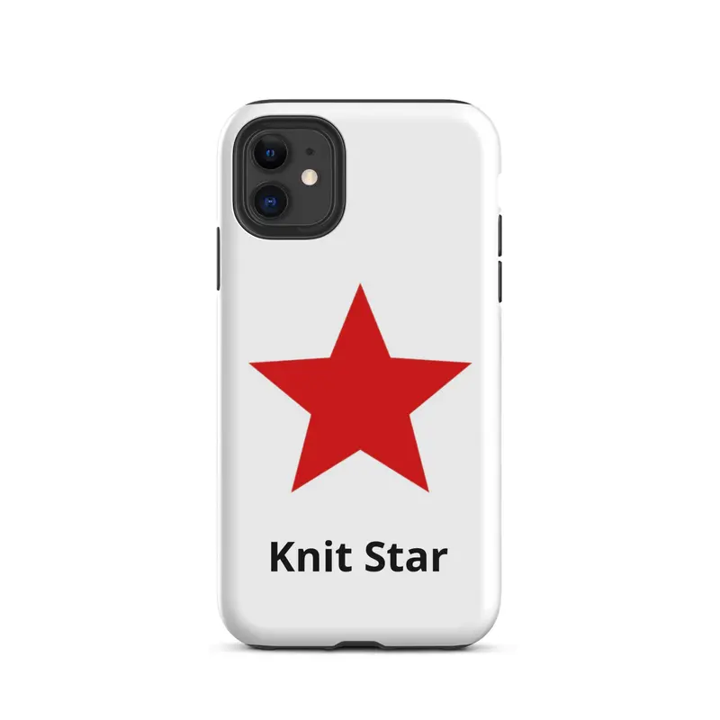 Durable Knit Star Iphone Protective Case 1