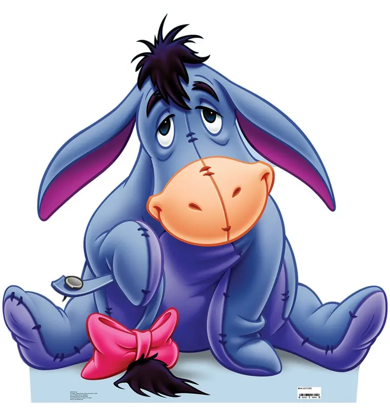 Eeyore Full-Size Cardboard Standee – Made-To-Order, Ready In 10–14 Business Days 1