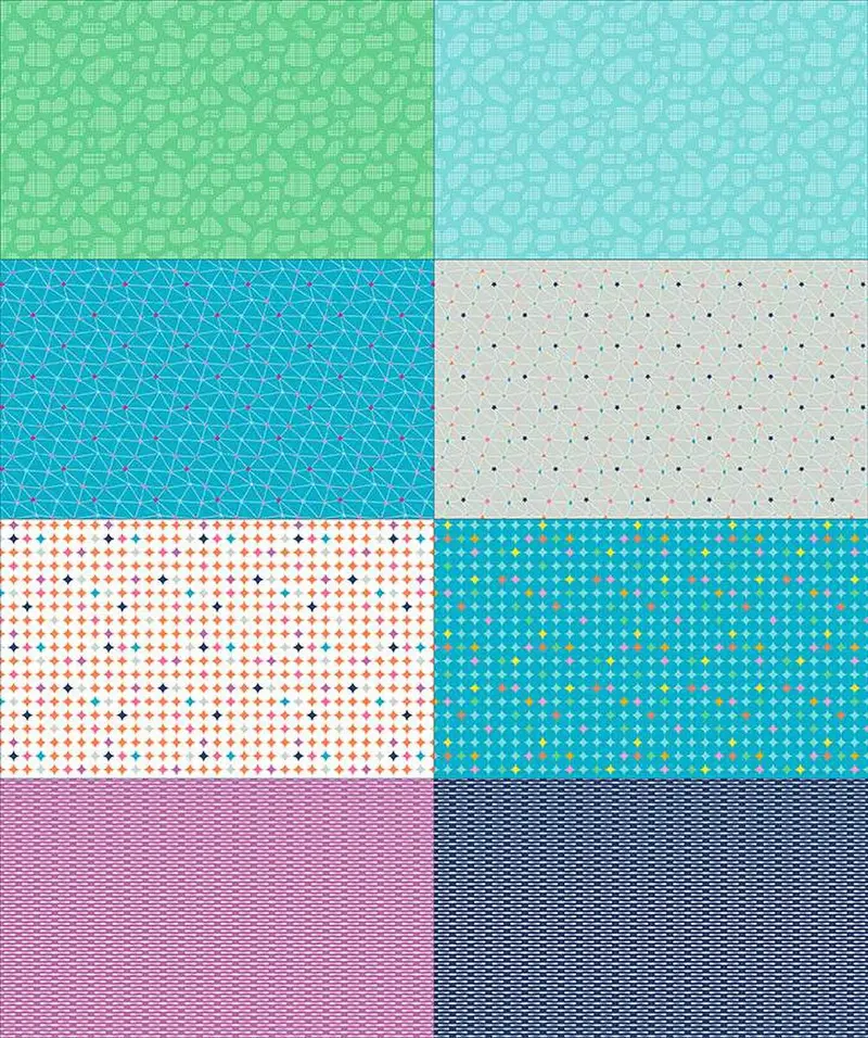 Effervescence Blue Fat Eighth Panel – 36In X 43In 1
