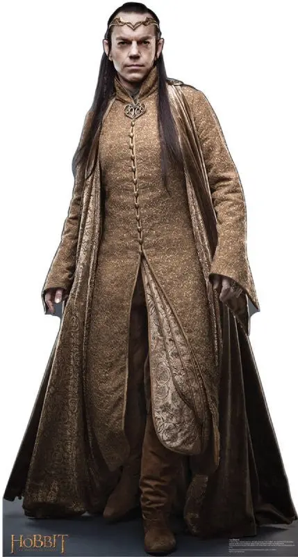 Elrond Life-Size Cardboard Cutout – The Hobbit Movie Standup, Made To Order, 10–14 Day Production 1